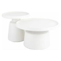 Sada konferenčních stolků Rodos světle šedá