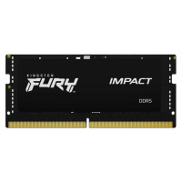 Kingston Fury Impact 16GB 4800MHz CL38 DDR5 SO-DIMM Black KF548S38IB-16