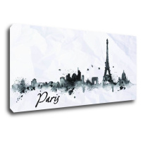 Impresi Obraz Paříž panorama - 90 x 40 cm