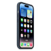 Apple silikonový kryt s MagSafe na iPhone 14 Pro Max bouřkově modrý