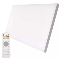 Bílé LED stropní svítidlo na dálkové ovládání 59,5x29,5 cm Irvi – EMOS