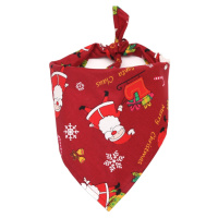Vsepropejska Vánoční vínový šátek pro psa Obvod krku: 30 - 60 cm