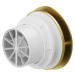 MEXEN AXR 100 koupelnový ventilátor s časovačem, zlatá W9602-100T-50