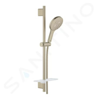 Grohe 26547EN0 - Sada sprchové hlavice 130 6,8 l/min, 3 proudy, tyče 60 cm a hadice, kartáčovaný