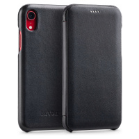 Pouzdro kožené na iPhone Xr Obal book slim case Černé Movear