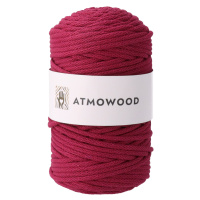 Atmowood příze 5 mm - purpurová
