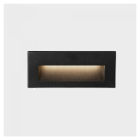 KOHL LIGHTING KOHL-Lighting MAILBOX zapuštěné svítidlo do zdi 137x82 mm černá 4 W CRI 80 3000K N