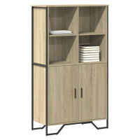 vidaXL Highboard dub sonoma 79,5 x 35,5 x 137,5 cm kompozitní dřevo