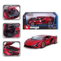 Bburago 1:18 TOP Lamborghini Sián FKP 37 Red