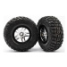 Traxxas kolo 2.2/3.0", disk SCT Split-Spoke saténový-černý, pneu Kumho S1 (2) (2WD přední)