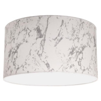 - Stropní svítidlo MARBLE 1xE27/40W/230V pr. 45 cm bílá/šedá