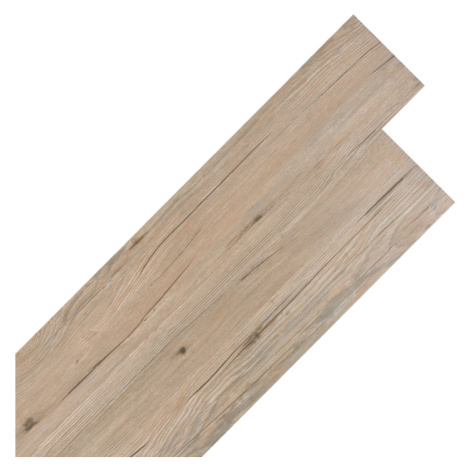 vidaXL Samolepící podlahová krytina PVC 5,02 m² 2 mm dub hnědý