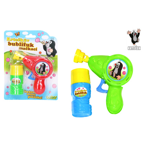 Bublifuk mačkací Krtek 55 ml Wiky