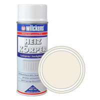 Wilckens Bílá lesklá barva na topení ve spreji Heizkoerper Lackspray 400 ml krémová bílá