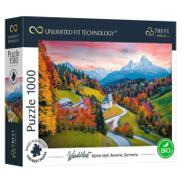 Trefl prime puzzle 1000 UFT - Toulky: Alpská idylka, Bavorsko, Německo