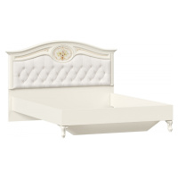 Manželská postel bez roštu valentina 180x200cm - alabastr