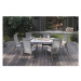 Zumm Garden Furniture® Zahradní nábytek oviedo teak šedá