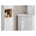ArtCom Koupelnová sestava FINKA White FINKA: Skříňka pod umyvadlo rohová 824 | (VxŠxH) 46 x 40 x