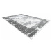 Koberec AKRYL VALS 0W1738 C53 87 Ramka beton, tmavě šedý / světle šedý