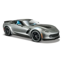 Maisto - 2017 Corvette Grand Sport, metal šedá, 1:24