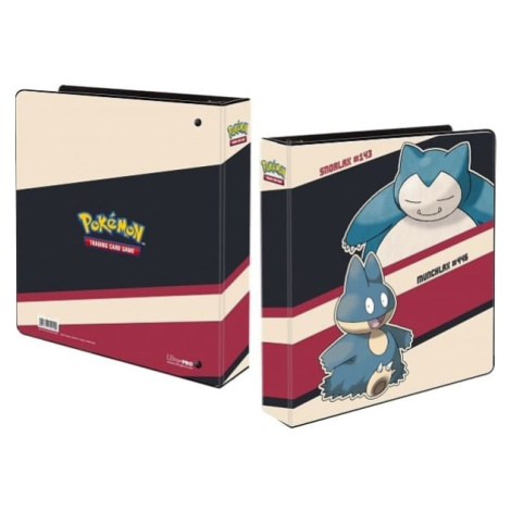 Pokémon UP: GS Snorlax Munchlax - kroužkové album na stránkové obaly Ultrapro