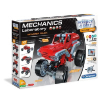 Clementoni Mechanické laboratoř - Monster truck, 10 modelů, 200 dílků