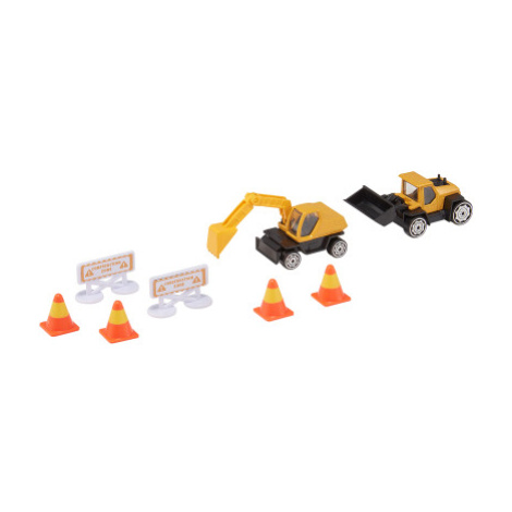 Teamsterz konstrukční mini set se stavebními stroji ALLTOYS