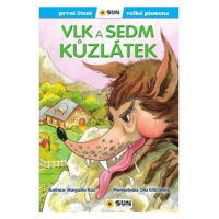 Vlk a sedm kůzlátek - První čtení s velkými písmeny