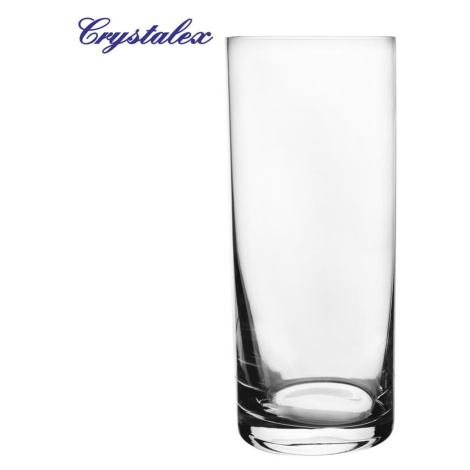 Crystalex Skleněná váza, 10,5 x 25,5 cm Crystalex-Bohemia Crystal
