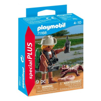 Playmobil 71168 výzkumník s aligátorem