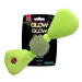 Hračka Dog Fantasy Glow míč bílý z TPR svítící ve tmě 25cm