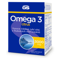 GS Omega 3 citrus, 100+50 kapslí