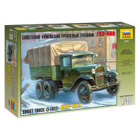 Model Kit military 3547 - GAZ-AAA Soviet Truck (3-axle) (1:35)