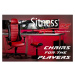 Topstar Kancelářská otočná židle SITNESS RS, včetně opěrky hlavy a područek, černá / červená