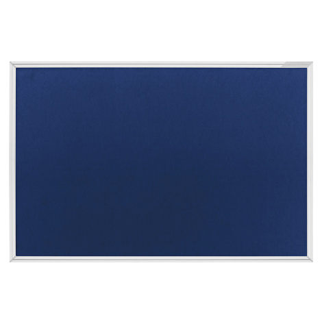 magnetoplan Nástěnka, plsť, modrá, š x v 1500 x 1000 mm