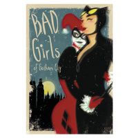 Umělecký tisk Bad Girls of Gotham City, 26.7 × 40 cm