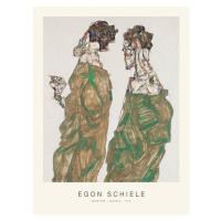 Obrazová reprodukce Devotion (Special Edition Male Portrait) - Egon Schiele, 30x40 cm