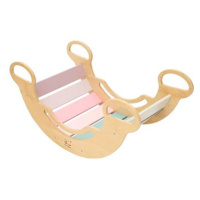 ELIS DESIGN Montessori houpačka 6in1 smile pastel