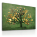 Obraz na plátně GOLDEN TREE různé rozměry Ludesign ludesign obrazy: 80x60 cm