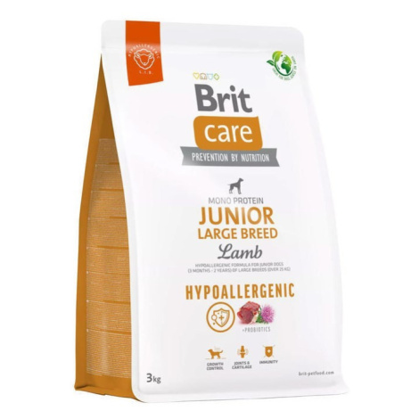 Brit Care Dog Junior Large Lamb Hypoallergenic - 3kg