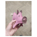 PAFDOG Prasátko Pinky hračka pro psy z kůže a juty 28cm