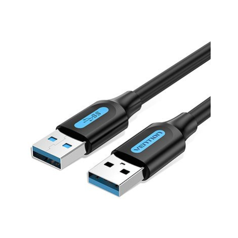 Vention USB 3.0 Male to USB Male Cable 1.5M Black PVC Type