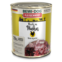 Bewi Dog – masitá strava pro psy s vysokým obsahem kuřecího masa 6 × 800 g