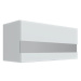 ArtExt Kuchyňská skříňka horní MALMO | W4BS 80 LAM Barva korpusu: Grey