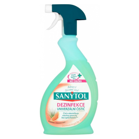 Dezinfekce čistič Sanytol univerzální grapefruit - citronová tráva 500 ml