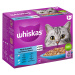 Whiskas multipack 1+ výběr rybího masa v želé, 12 × 85 g