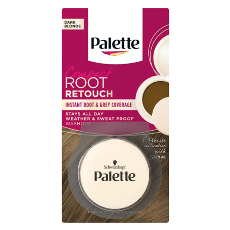 Palette Compact Root Retouch víceúčelový kompaktní pudr Tmavě plavý 3g