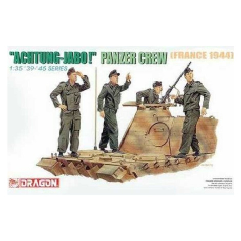 Model Kit figurky 6191 - "ACHTUNG-JABO!" PANZER CREW (FRANCE 1944) (1:35)