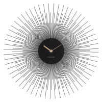 Designové nástěnné hodiny Karlsson KA5817BK 45cm