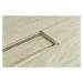 Gelco MANUS PIASTRA nerezový podlahový žlab s roštem pro dlažbu, L-1050, DN50